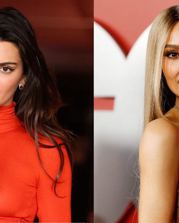 Kendall Jenner and Kim Kardashian